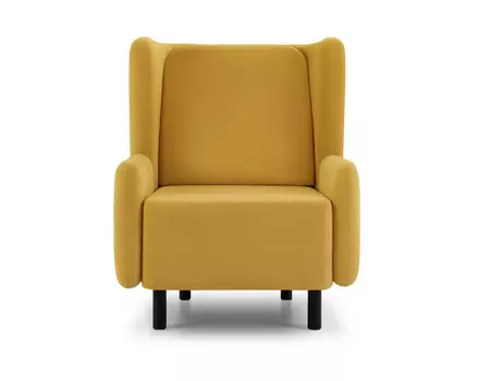 Кресло Кеймит Velvet Yellow