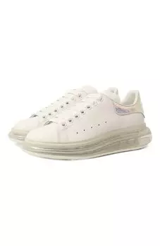 Кожаные кеды Oversized Alexander McQueen
