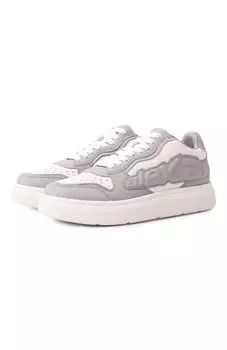 Кожаные кеды Puff Alexander Wang