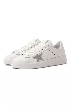 Кожаные кеды Pure-Star Golden Goose Deluxe Brand