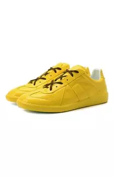 Кожаные кеды Replica Maison Margiela