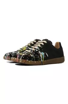 Кожаные кеды Replica Maison Margiela