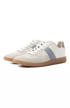 Кожаные кеды Replica Maison Margiela