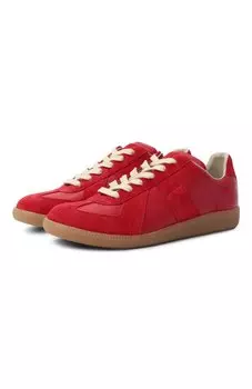 Кожаные кеды Replica Maison Margiela