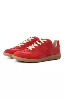 Кожаные кеды Replica Maison Margiela