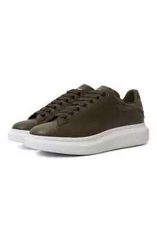 Кожаные кеды Oversized Alexander McQueen