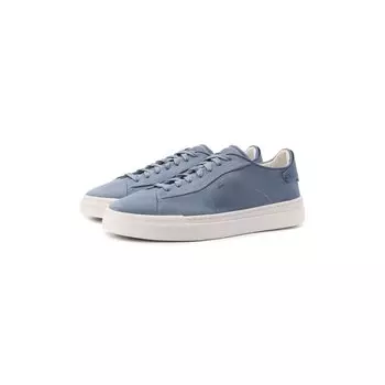 Кожаные кеды Santoni