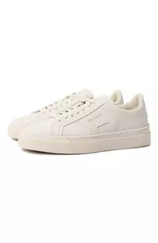 Кожаные кеды Santoni