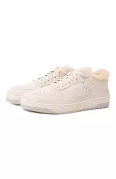 Кожаные кеды Sneak Air Santoni