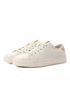Кожаные кеды Santoni