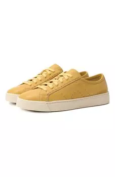 Кожаные кеды Santoni