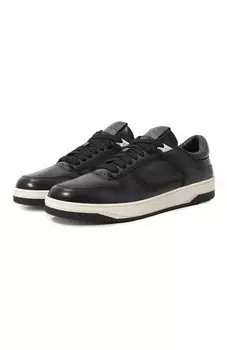 Кожаные кеды Sneak-Air Santoni