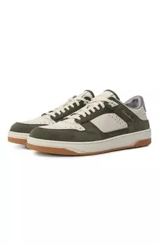 Кожаные кеды Sneak Air Santoni