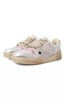 Кожаные кеды Spiker Dsquared2