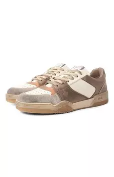 Кожаные кеды Spiker Dsquared2