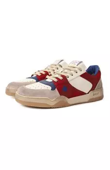 Кожаные кеды Spiker Dsquared2