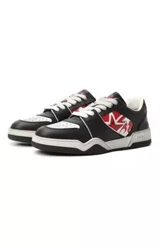 Кожаные кеды Spiker Dsquared2