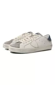 Кожаные кеды Philippe Model Junior