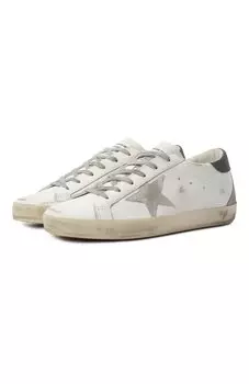 Кожаные кеды Super Star Golden Goose Deluxe Brand