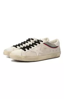 Кожаные кеды Super Star Golden Goose Deluxe Brand