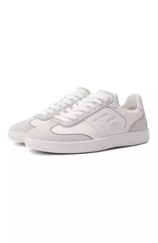 Кожаные кеды Swan Balmain