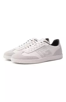 Кожаные кеды Swan Balmain