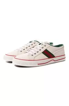 Кожаные кеды Tennis 1977 Gucci