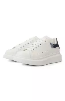 Кожаные кеды Oversized Alexander McQueen