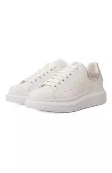 Кожаные кеды Oversized Alexander McQueen