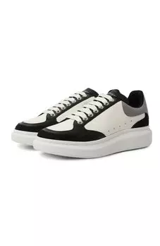 Кожаные кеды Oversized Alexander McQueen