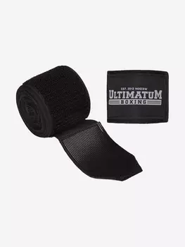 Бинты боксерские ULTIMATUM BOXING 4,5 м., Черный