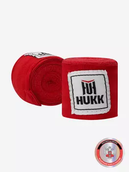 Бинты Hukk 3.5 м, 2 шт., Красный