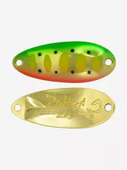 Блесна для рыбалки LureMax Plankton-A 30мм., 2,8 г., (колеблющаяся), Золотой