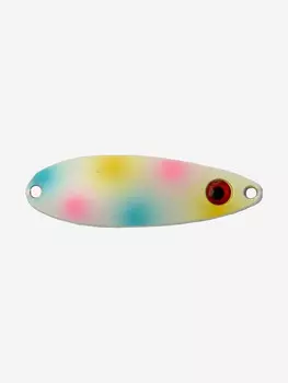 Блесна для рыбалки LureMax Plankton-S, 40 мм, 5г., (колеблющаяся), Белый