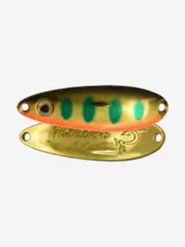 Блесна для рыбалки LureMax Plankton-S, 40 мм, 5г., (колеблющаяся), Золотой
