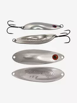 Блесна для рыбалки LureMax Plankton-S, 68 мм., 14 г., (колеблющаяся), Серебряный