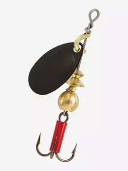 Блесна для рыбалки вертушка Mepps AGLIA 0, Black, 1 штука, Черный