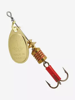 Блесна для рыбалки вертушка Mepps AGLIA 1, Gold, 1 штука, Золотой