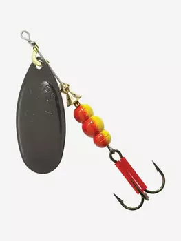 Блесна для рыбалки вертушка Mepps AGLIA 4, Black, 1 штука, Черный