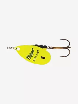 Блесна для рыбалки вертушка Mepps AGLIA FLUO, 5, Chartreuse, 1 штука, Желтый