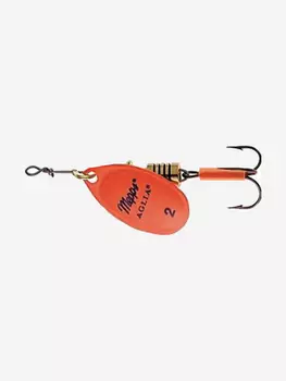 Блесна для рыбалки вертушка Mepps AGLIA FLUO, 2, Orange, 1 штука, Оранжевый
