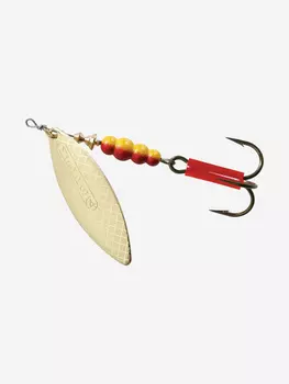 Блесна для рыбалки вертушка Mepps AGLIA LONG 4, Gold, 1 штука, Золотой