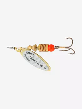 Блесна для рыбалки вертушка Mepps AGLIA LONG RAINBO, 1, Gold, 1 штука, Золотой