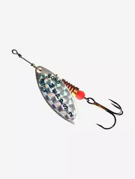 Блесна для рыбалки вертушка Mepps AGLIA LONG RAINBO, 2, SILVER, 1 штука, Серебряный