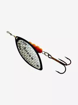 Блесна для рыбалки вертушка Mepps AGLIA LONG RAINBO, 5, Black, 1 штука, Черный