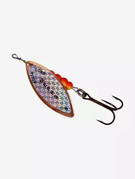 Блесна для рыбалки вертушка Mepps AGLIA LONG RAINBO, 5, Copper, 1 штука, Оранжевый