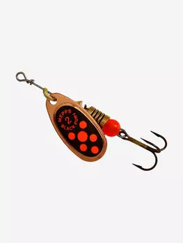 Блесна для рыбалки вертушка Mepps BLACK FURY 2, Copper/Orange, 1 штука, Коричневый