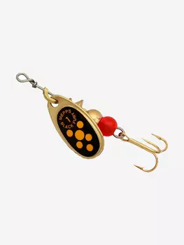 Блесна для рыбалки вертушка Mepps BLACK FURY 1, Gold/Yellow, 1 штука, Золотой