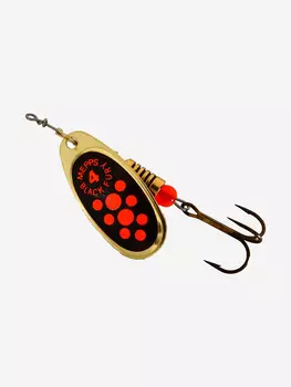 Блесна для рыбалки вертушка Mepps BLACK FURY 4, Gold/Orange, 1 штука, Золотой