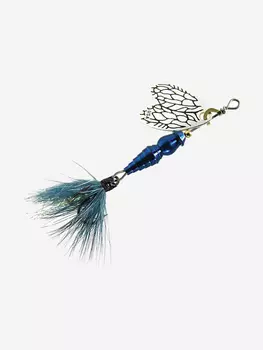 Блесна для рыбалки вертушка Mepps BUG, 1, Iron Blue, 1 штука, Голубой